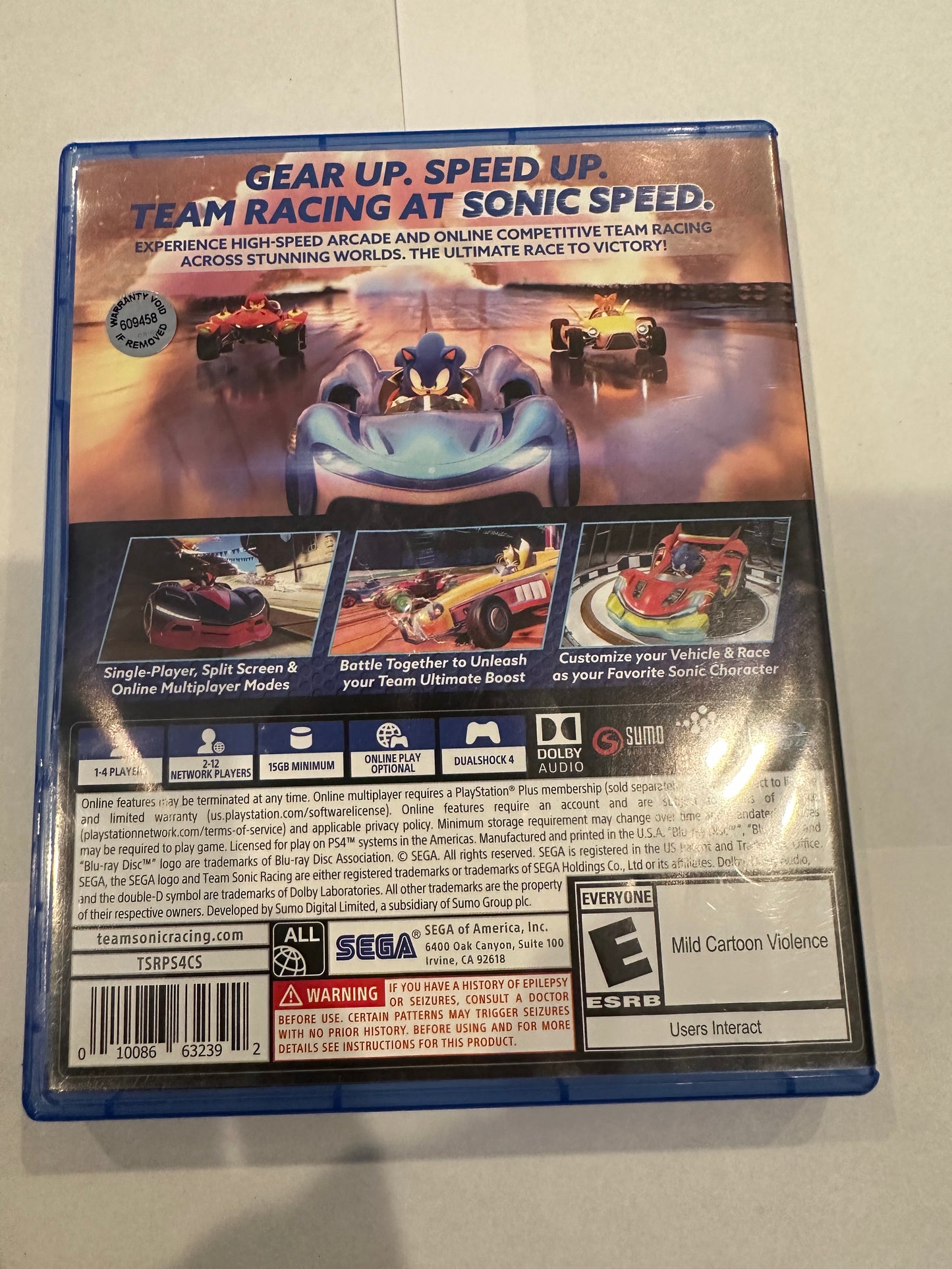 Team sonic racing