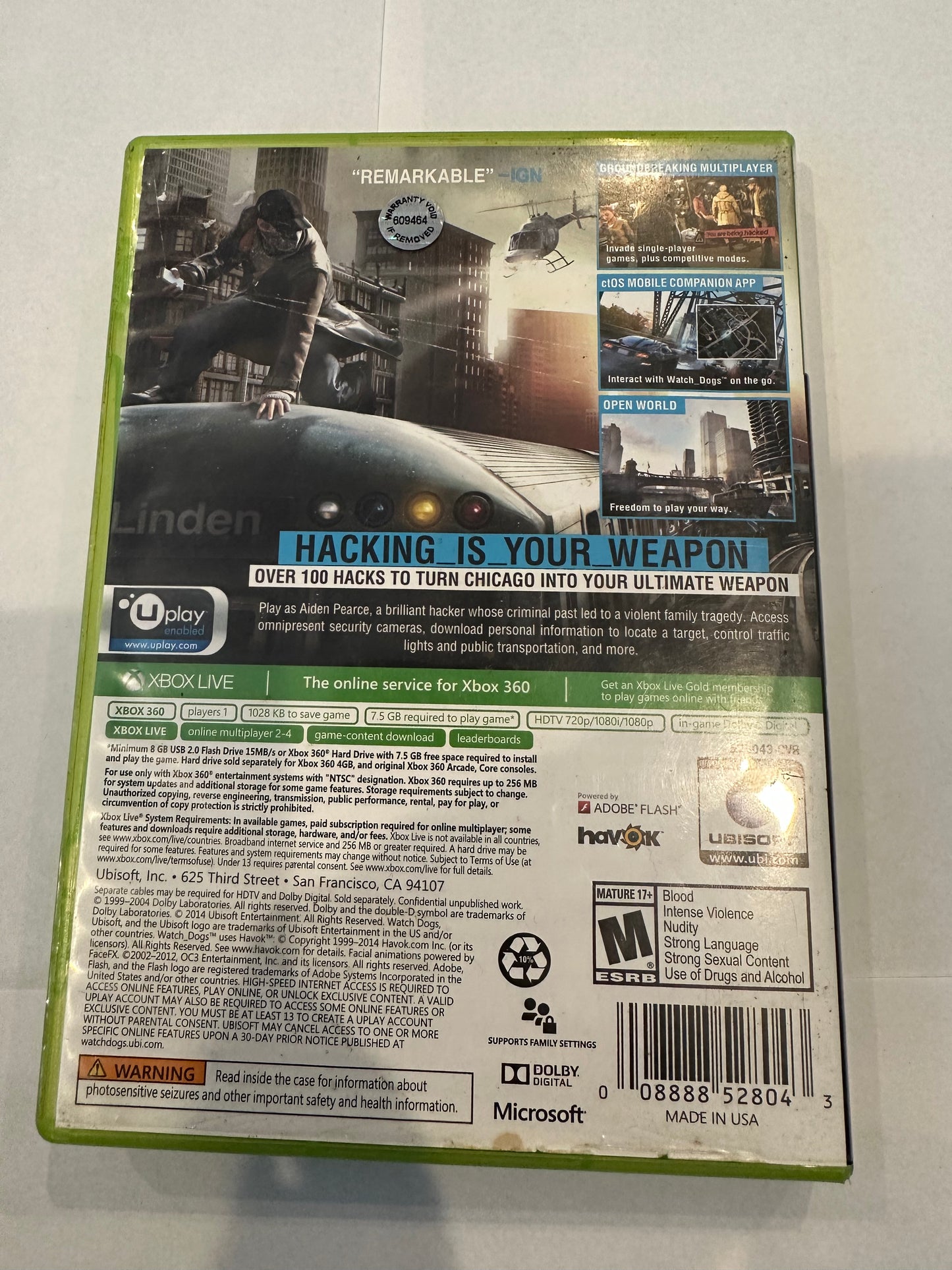 Watchdogs missing manual