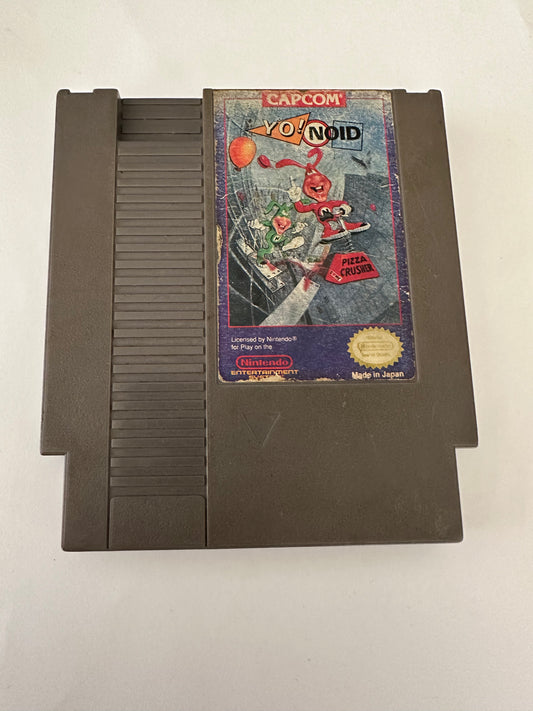 Yo Noid. Game cart only.
