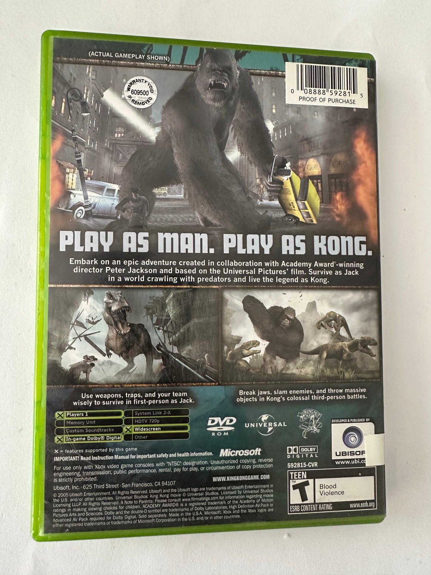 Peter Jackson’s King Kong