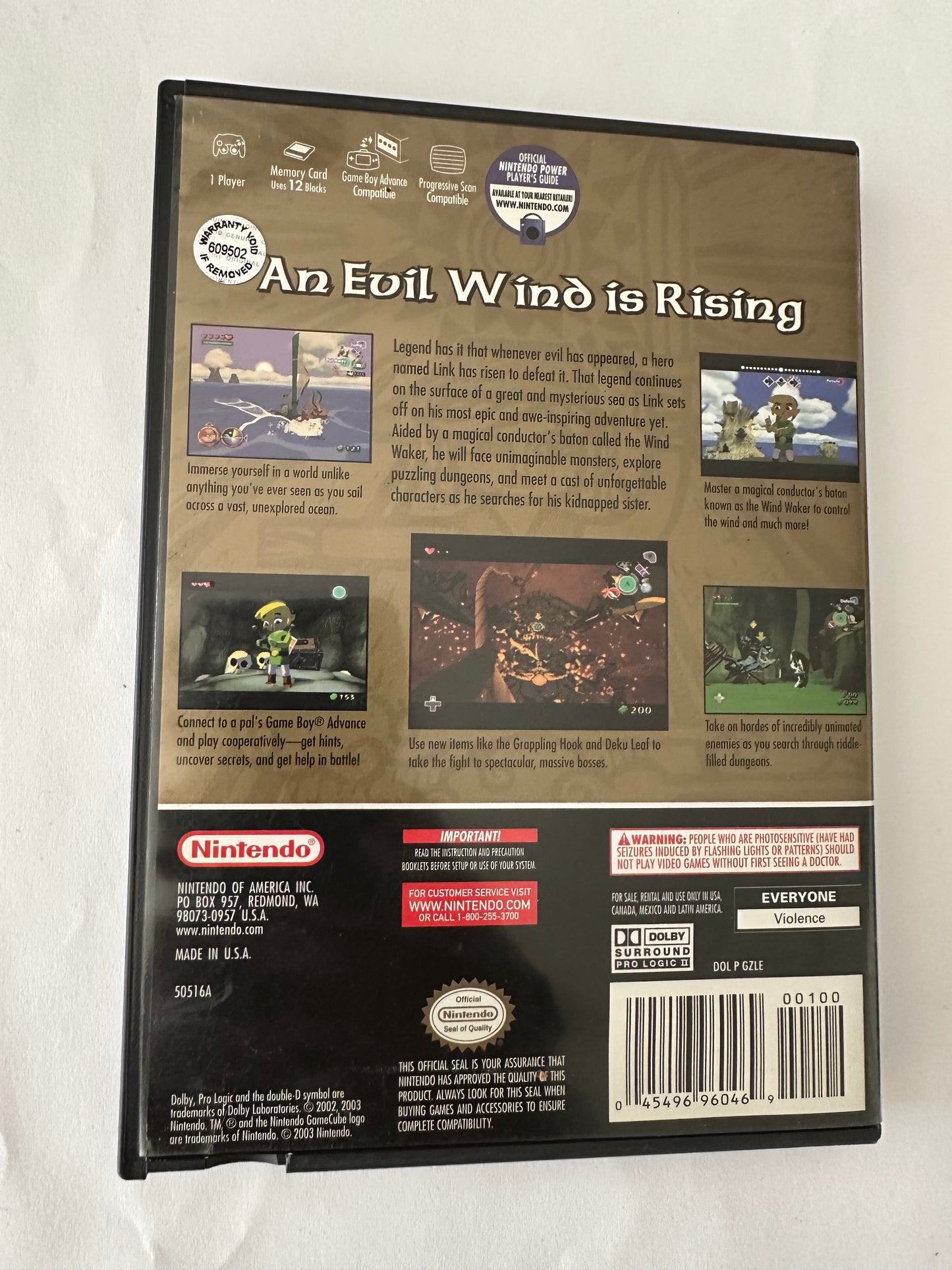 The legend of Zelda the wind waker