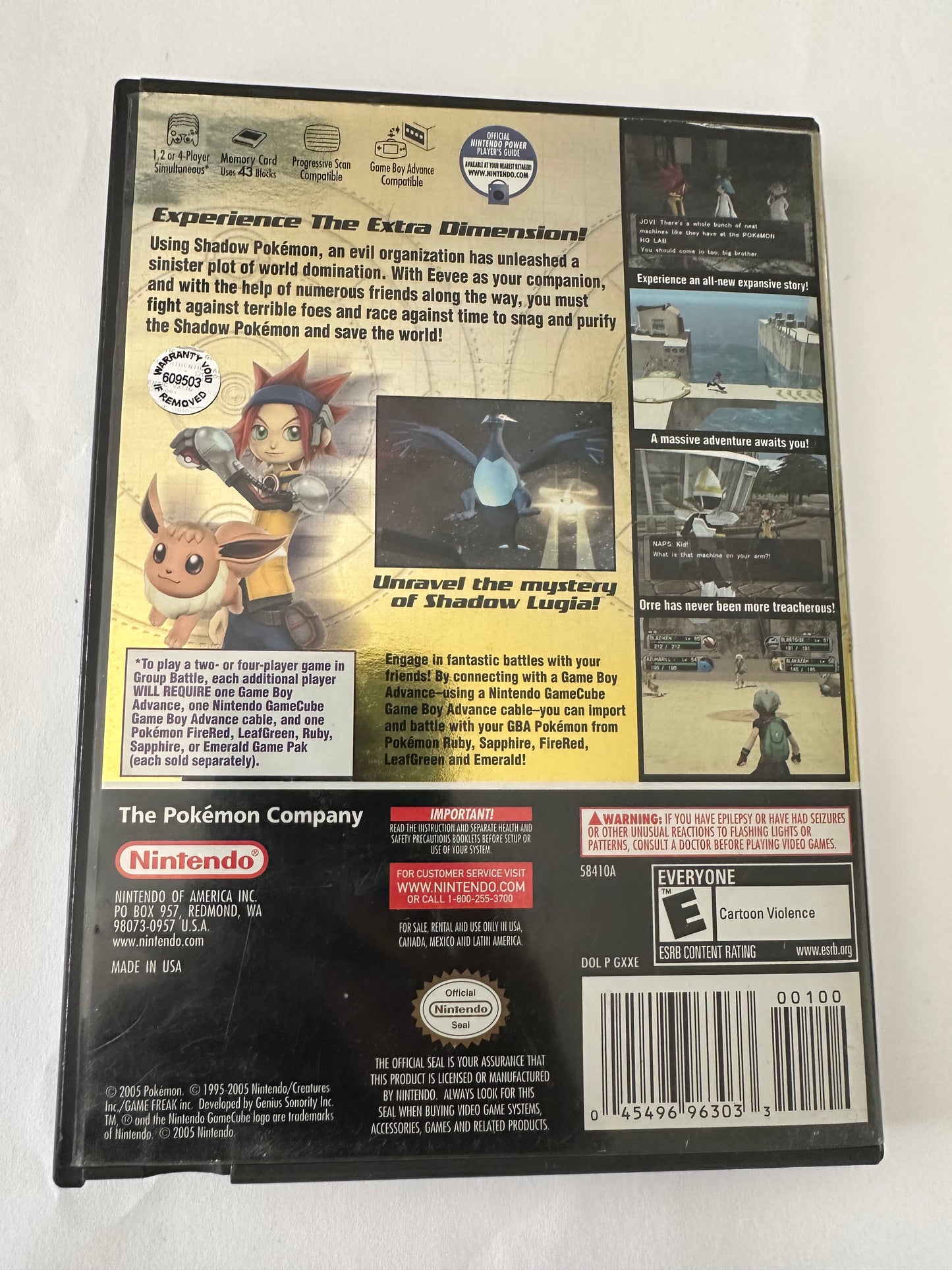 Pokémon xd game of darkness. Missing manual