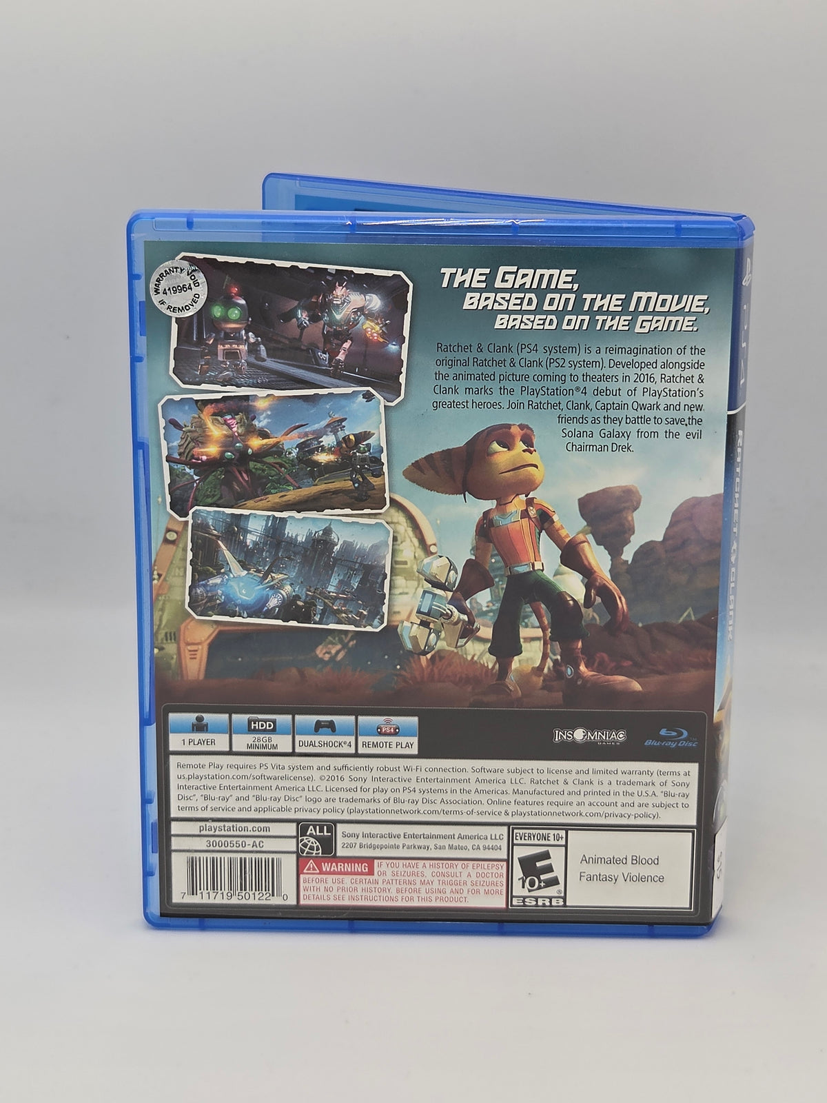 Ratchet & Clank (No insert)