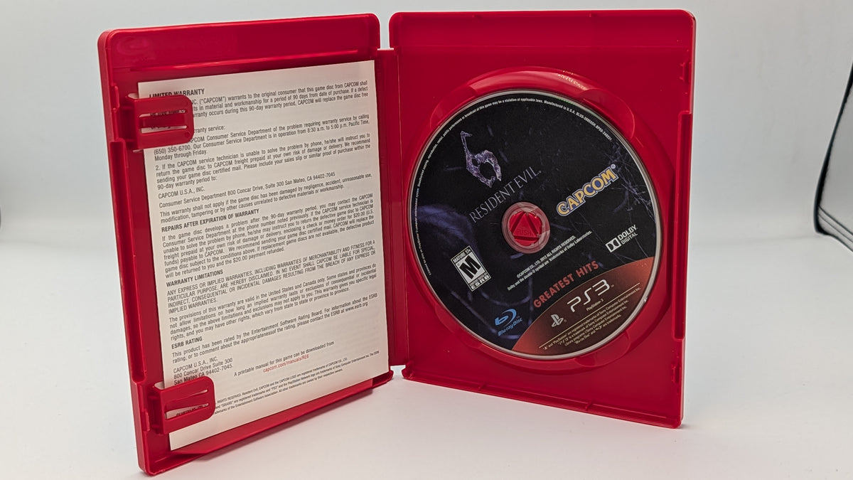 Resident Evil 6 (Greatest Hits)