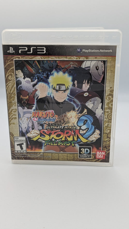 Naruto Shippuden Ultimate Ninja Storm 3 Full Burst