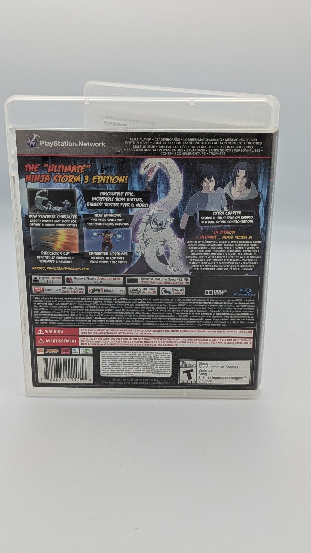 Naruto Shippuden Ultimate Ninja Storm 3 Full Burst