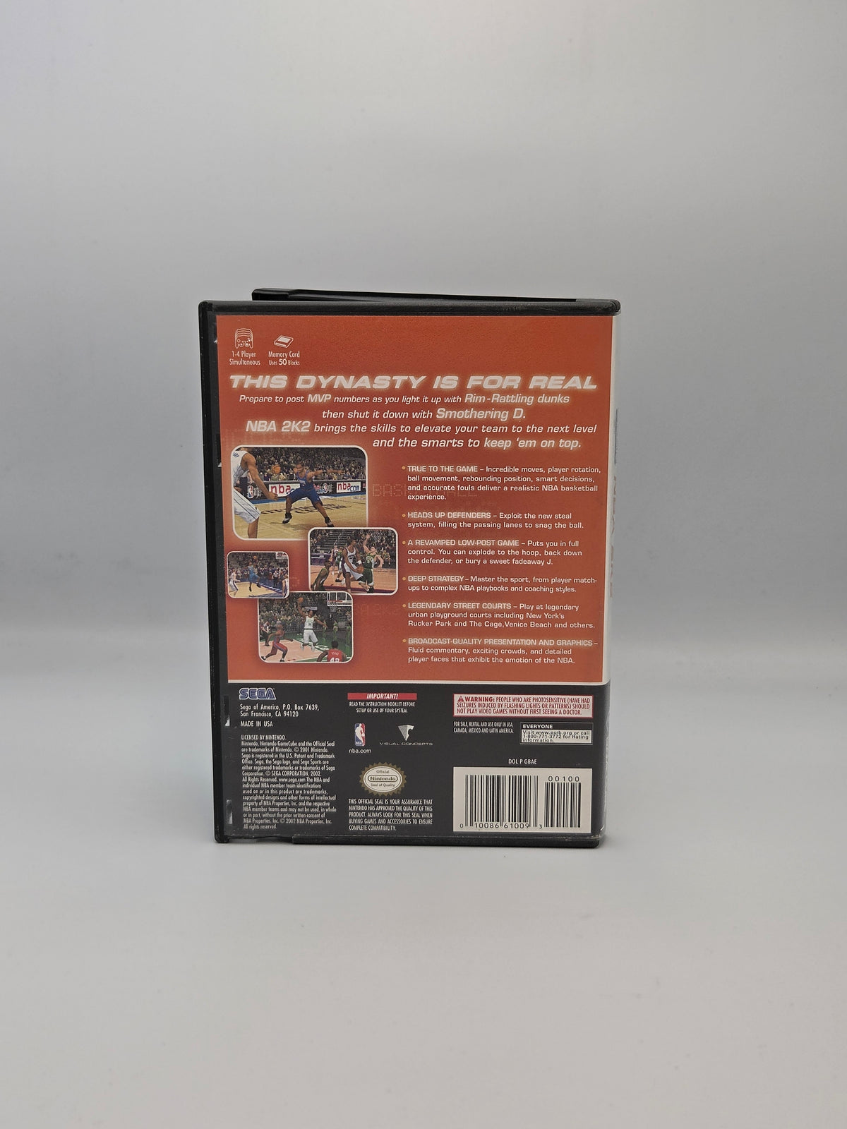 NBA 2K2 (No Manual)