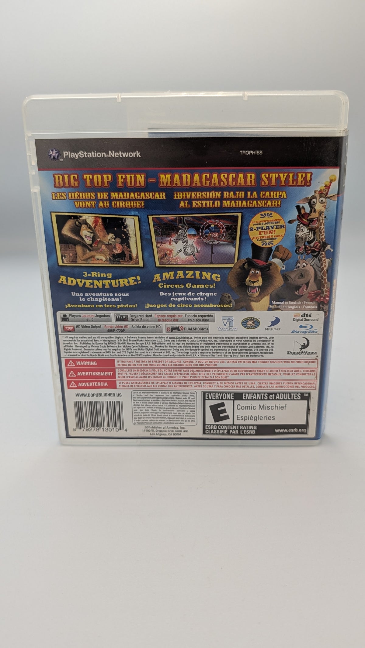 Madagascar 3 The Video Game