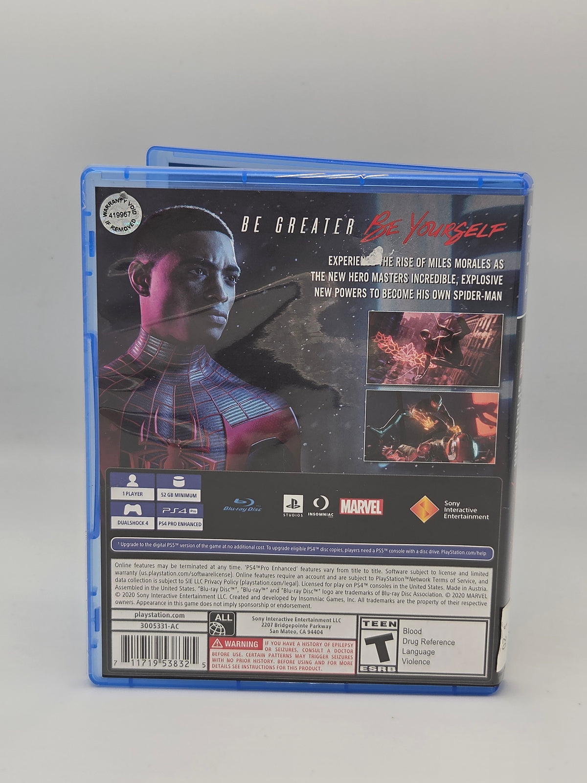 Spider-Man Miles Morales (No insert)
