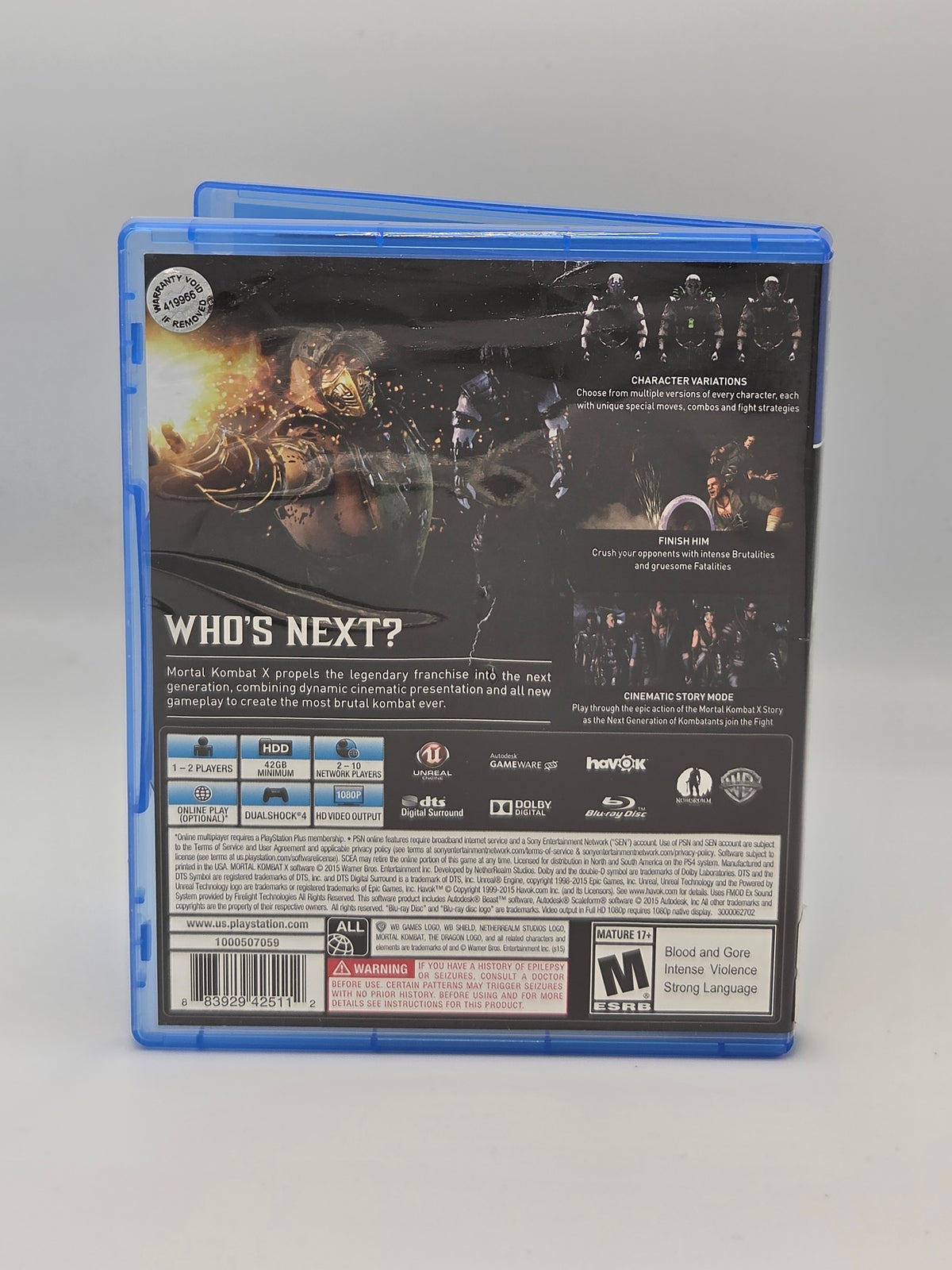 Mortal Kombat X