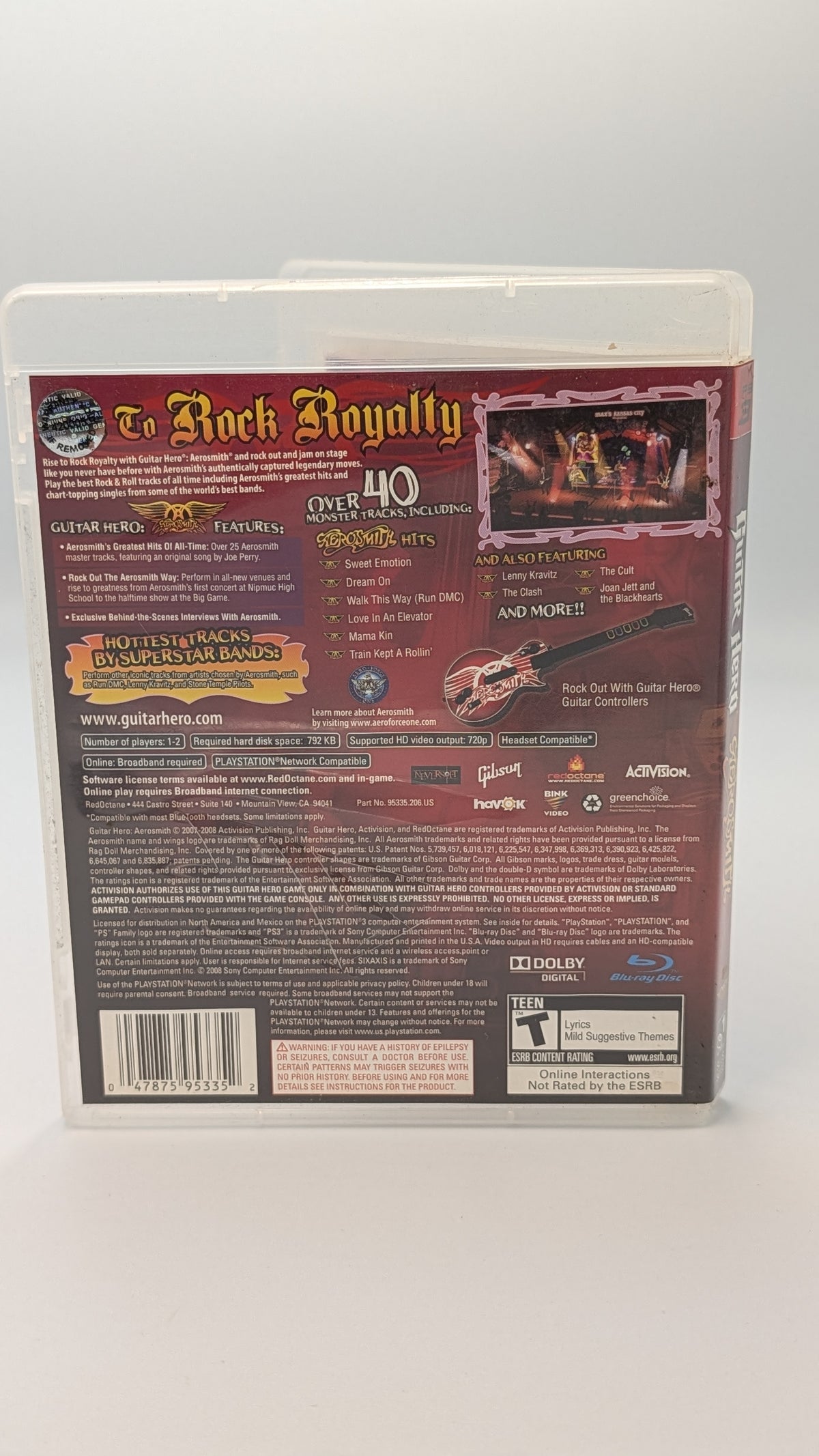 Guitar Hero Aerosmith