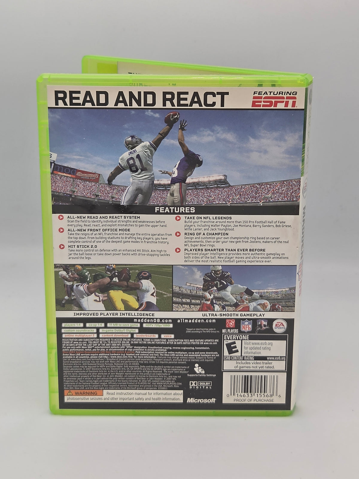 Madden 08 (No Manual)